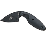 Image of KA-BAR Knives TDI Law Enforcement Straight Edge Knife w/ Hard Sheath, Black, Clampack