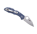 Image of Kahr KNSDBL001 Spyderco Folder 2.5&quot; VG-10 Fiberglass Reinforced Nylon Blue