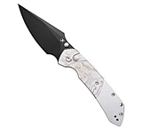 Image of Kansept Knives Kansept Fenrir Button Lock Knife G-10 with Aluminum Foil 3.4 Black SW A489A325