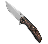 Image of Kansept Knives Accipiter Frame Lock Knife Black Ti + Copper CF 3.5 SW 4692AF48