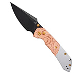 Image of Kansept Knives Fenrir Liner Lock Knife Copper Foil G-10 3.4 Black SW ABA04C44
