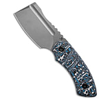 Image of Kansept Knives Korvid S Fixed Blade Knife Blue/Wht Carbon Fiber 2.9 SW 9EFCD6E2