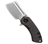 Image of Kansept Knives Mini Korvid Frame Lock Knife Tiger Stripe Flame Ti 1.5 SW 8461BA02