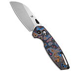 Image of Kansept Knives Model 6 Crossbar Lock Knife 80's Carbon Fiber 3 SW 4A275E66