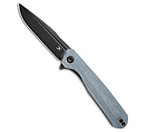Image of Kansept Knives Qilin Liner Lock Knife Blue G-10 3.4 Black Stonewash 4C0B4D4D