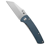 Image of Kansept Knives Kansept Main Street Reverse Tanto Liner Lock Knife Blue Micarta 3.4 SW 68CE10FB