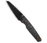 Image of Kansept Knives Kansept Parr Fixed Blade Knife Shred Carbon Fiber 3.12 Black Stonewash 19535210