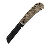 Image of Kansept Knives Bevy Slip Joint Brown Micarta 3.00 in 154CM Stainless Steel Folding Knife