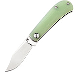 Image of Kansept Knives Bevy Slip Joint Jade G10 Folding Knife