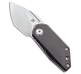 Image of Kansept Knives 4T5 Design RIO Frame Lock Knife Black SW Ti 1.5 Satin K3044A1 6D6C4624