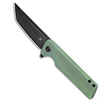 Image of Kansept Knives Anomaly Tanto Frame Lock Knife OD Green Ti 3.1 Black SW 95F7DEA6