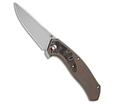 Image of Kansept Knives HAVORN Frame Lock Knife Copper CF/Bronze Ti 3.4 Stonewash A8AF80FD