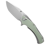 Image of Kansept Knives Hellx Drop Point Liner Lock Knife Jade G-10 3.6 SW DA8396E1