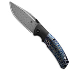 Image of Kansept Knives Hinterland Frame Lock Knife Lightning Strike Ti 3.6 Damascus AFD4B6B7