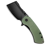Image of Kansept Knives M+ Korvid Liner Lock Knife Jade G-10 3.1 Black SW T2030B6U 4A934455