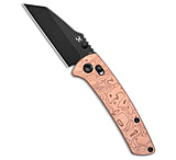 Image of Kansept Knives Main Street Crossbar Lock Knife Copper Foil G-10 3.4 Black SW B51BAC25