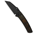 Image of Kansept Knives Main Street Crossbar Lock Knife Dark Ultem 3.4 Black SW A2D8C15B