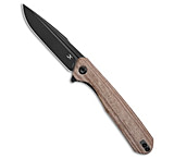 Image of Kansept Knives Qilin Liner Lock Knife Brown Micarta 3.4 Black Stonewash FB168C49