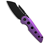 Image of Kansept Knives Rafe Liner Lock Knife Purple Anodized Ti 2.6 Black Stonewash 8A556C70