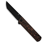Image of Kansept Knives Rolf Helbig Foosa Slip Joint Knife Copper CF 3.1 Black A8CF52A6