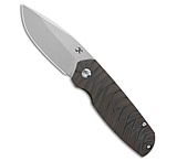 Image of Kansept Knives Turaco Frame Lock Knife Tiger Stripe Flamed Titanium 2.8 SW 22D0853E
