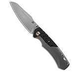 Image of Kansept Knives Weim Frame Lock Knife Titanium/Twill Carbon Fiber 3.3 Satin 10954741