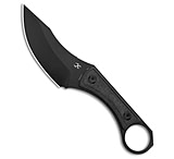 Image of Kansept Knives Kansept Niko Fixed Blade Knife Black Twill Carbon Fiber 3.5 Black G004A1 A0DF031C