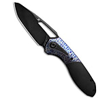 Image of Kansept Knives Kansept Thoth Frame Lock Knife Lightning Strike Titanium 3.5 Black SW 720D46E8