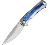 Image of Kansept Knives Kratos Framelock Timascus