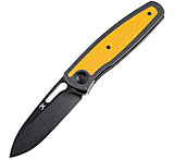 Image of Kansept Knives Mato CF/Yellow 3.25in Folding Knife