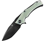 Image of Kansept Knives Mini Hellx Linerlock Jade 3.75 in Stainless Steel Folding Knife