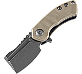 Image of Kansept Knives Mini Korvid Linerlock Tan 1.50 in 154CM Stainless Steel Folding Knife