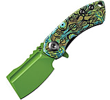 Image of Kansept Knives Mini Korvid Linerlock Undead 1.50 in 154CM Stainless Steel Folding Knife