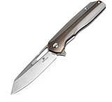 Image of Kansept Knives Shard Framelock Bronze Folding Knife
