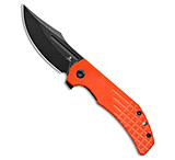 Image of Kansept Knives Tenable Orion Liner Lock Knife Frag Orange G-10 3.1 Black SW 0DE841C0