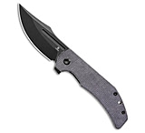 Image of Kansept Knives Tenable Orion Liner Lock Knife Purple Micarta 3.1 Black SW DED99130