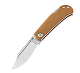 Image of Kansept Knives Wedge Lockback Yellow 2.25 in 154CM Stainless Steel Folding Knife