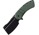 Image of Kansept Knives XL Korvid Green Micarta 3.5in Folding Knife