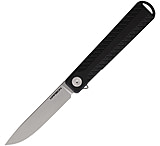 Image of Karbon Knives Beatnik 14C28 Black 3.25in Folding Knife