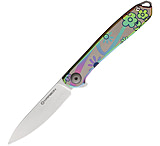 Image of Karbon Knives Tidbit Floral 3in Folding Knife