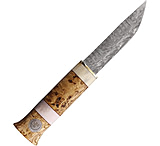 Image of Karesuando Sami Jarven Nordic Light 4.00 in Damascus steel Fixed Blade Knife