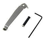 Image of Kel Tec P3AT Left Side Belt Clip Stainless Steel Right Hand Use P3AT-380S