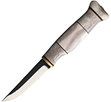 Image of Kellam Hunter Reindeer Horn 3.25 in Carbon Steel Fixed Blade Knife