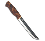 Image of Kellam Knives Slasher Fixed Blade Knife Stained Curly Birch 7.13 Satin 7E5E0362