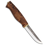 Image of Kellam Knives Wolverine Fixed Blade Knife Stained Curly Birch 3.75 Satin A7CF5DAE