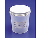 Image of Kendall Healthcare PRECISION Specimen Containers, Tyco Healthcare/Kendall 17099 Container Flat Top 4.5OZ CS100, Case of 100