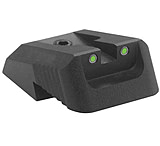 Image of Kensight DFS 1911 Defense Fixed Rear Sight Tritium Insert Night Sight w/ Recessed Blade