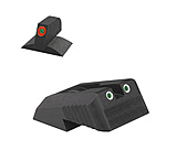 Image of Kensight DFS Serrated Blade Fixed Rear 1911 Night Sight