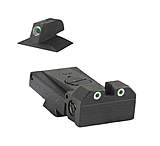 Image of Kensight LPA TRT Contoured Profile Serrated Beveled Blade Tritium Adjustable Rear Night Sight