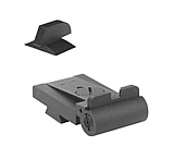 Image of Kensight Rollo 1911 Low-Profile Serrated Contoured Profile Adjustable Combat Sight Set